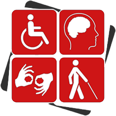 symbole niepełnosprawności